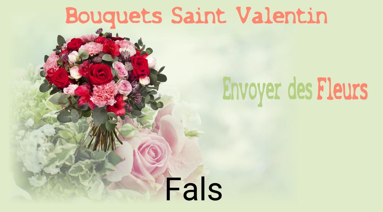 Roses de Saint-Valentin livrées à Fals